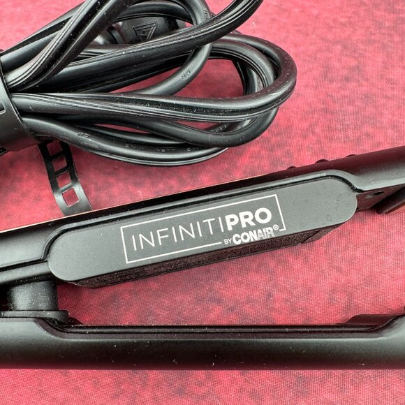 INFINITYPRO by CONAIR ROSE GOLD CERAMIC FLAT IRON, MODEL"CS810RGT" 1" WIDE PLATE - Picture 2 of 10